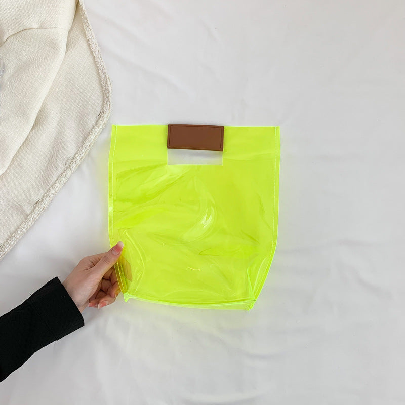 Wholesale PU Jelly Transparent Packet