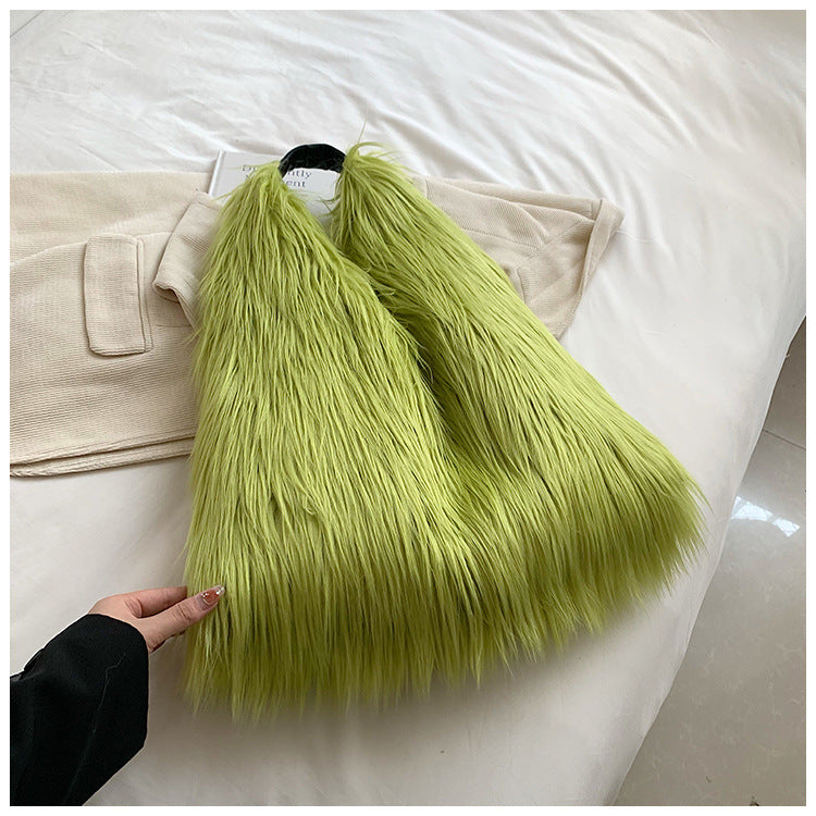 Wholesale Autumn and Winter Plush Bags