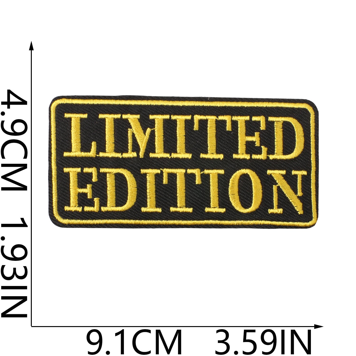 Wholesale Black Girl Magic Embroidered Iron On Patches Motivational Slogan DIY Clothing Decoration