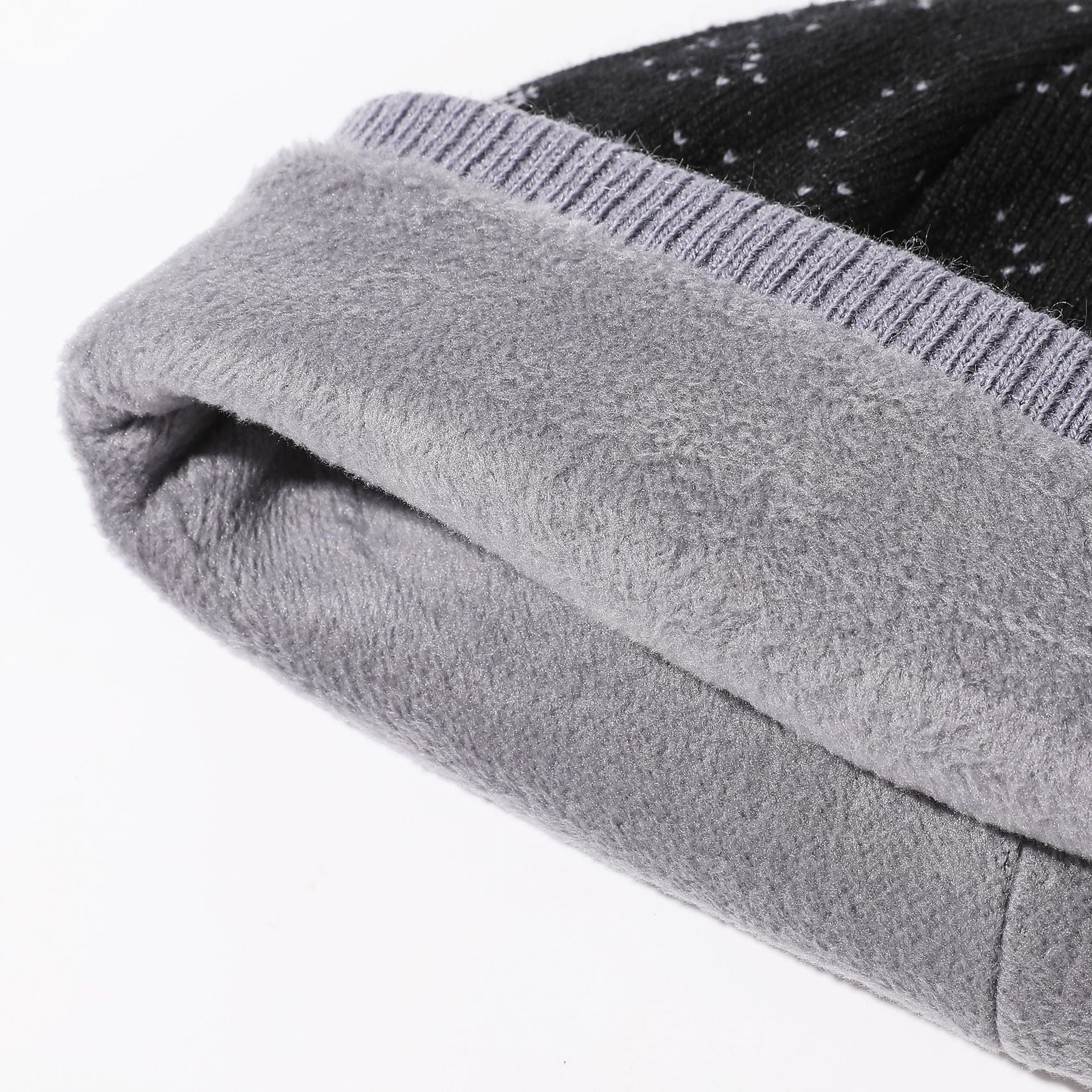 Wholesale Christmas Deer Plush and Thick Knitted Wool Hats