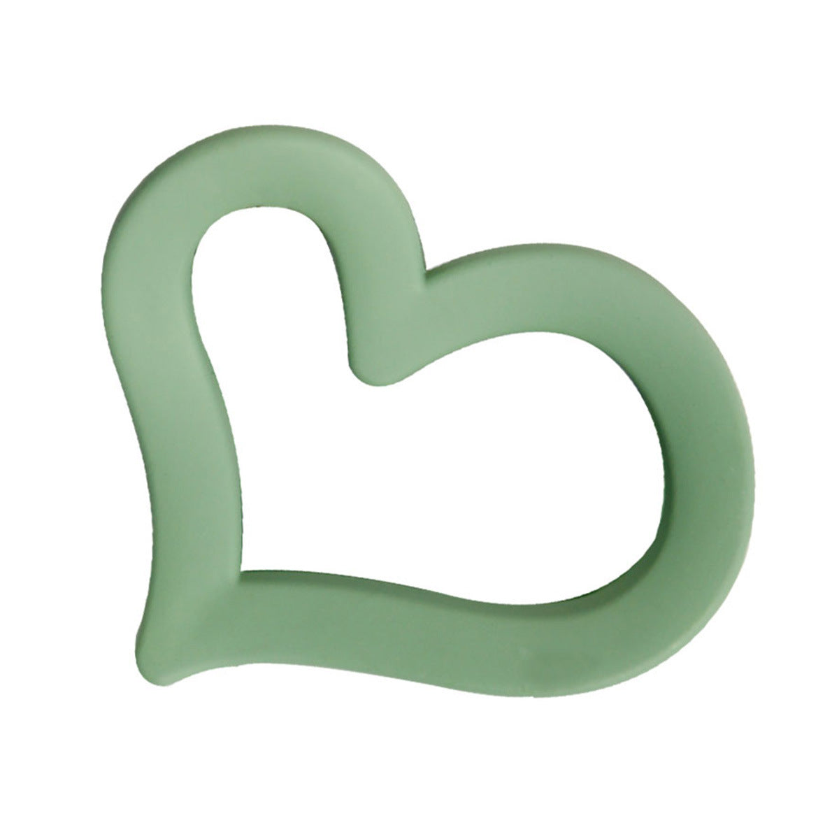 Wholesale Acrylic 4PCS Valentine's Day Maillard Style Love Clips