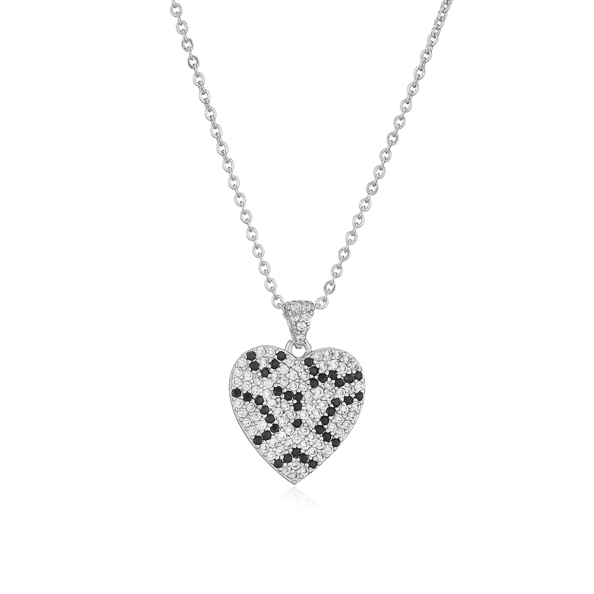 Wholesale light luxury snake leopard print necklace jewelry suit