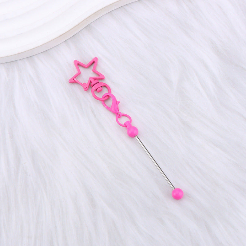 Wholesale Colorful DIY Star Custom Keychain