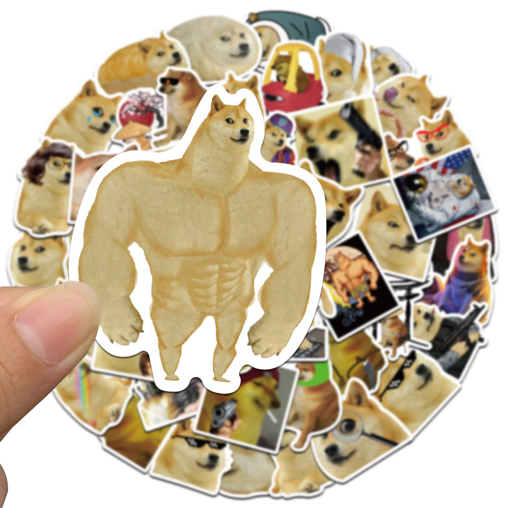 Wholesale 50PCS/ PACK  funny dog graffiti stickers