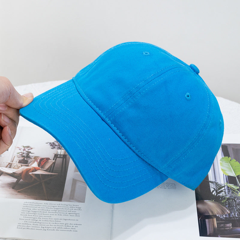 Wholesale Washed solid color street cap