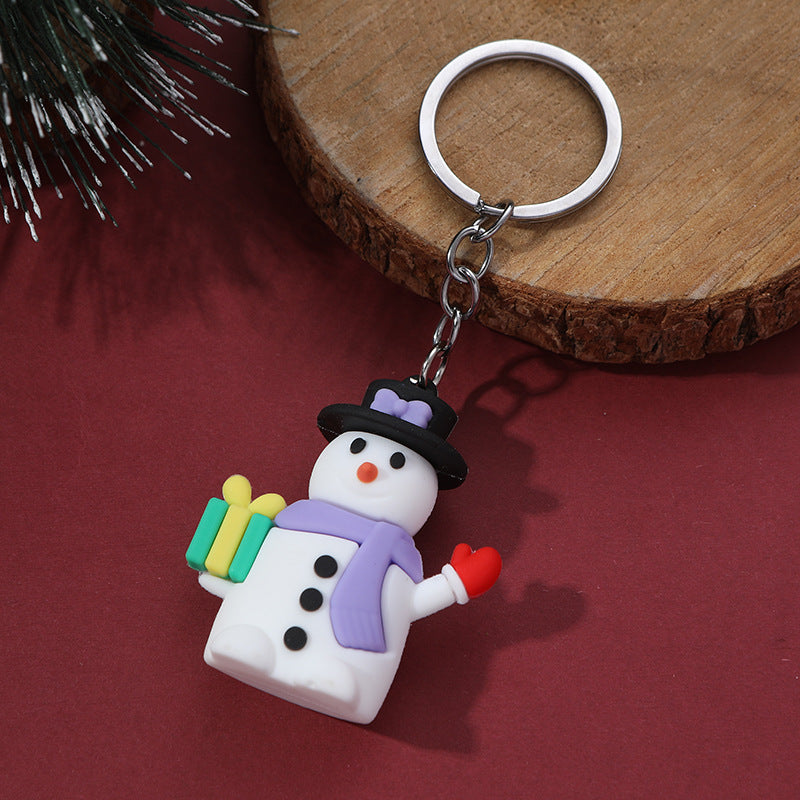 Wholesale Christmas PVC Keychain