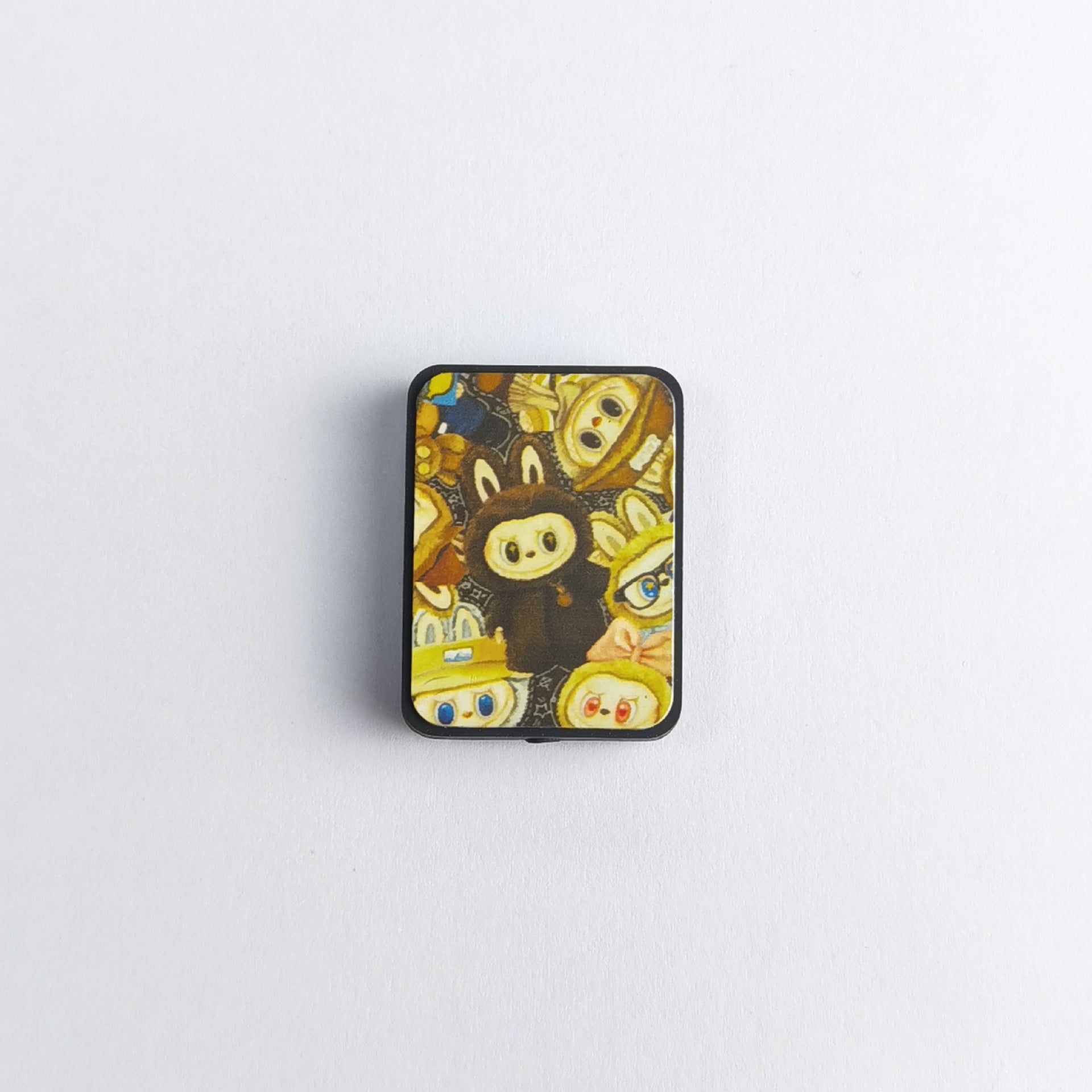 Wholesale 30pcs Luminous printed silicone beads DIY Accessories