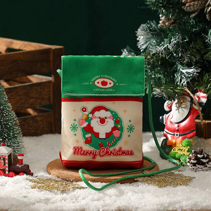 Wholesale Christmas Gift Velvet Apple Bag Handbag Drawstring Bag