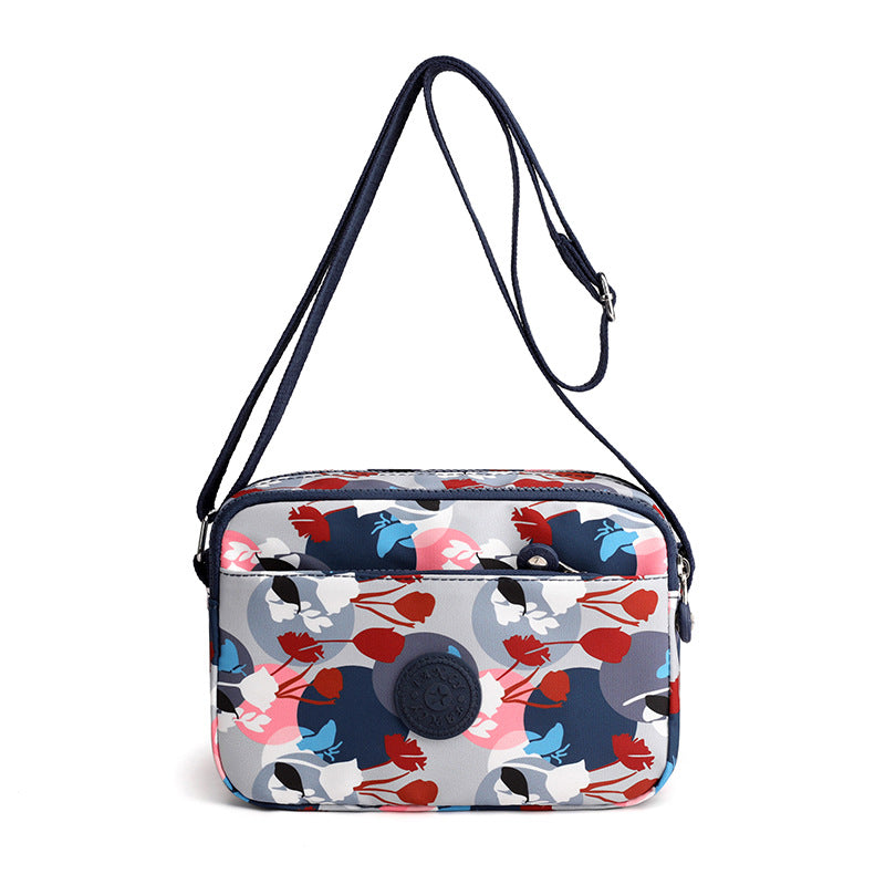 Bolso de hombro impreso de gran capacidad de nylon al por mayor