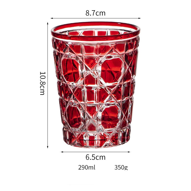 Wholesale Haisman color plaid whiskey Cup