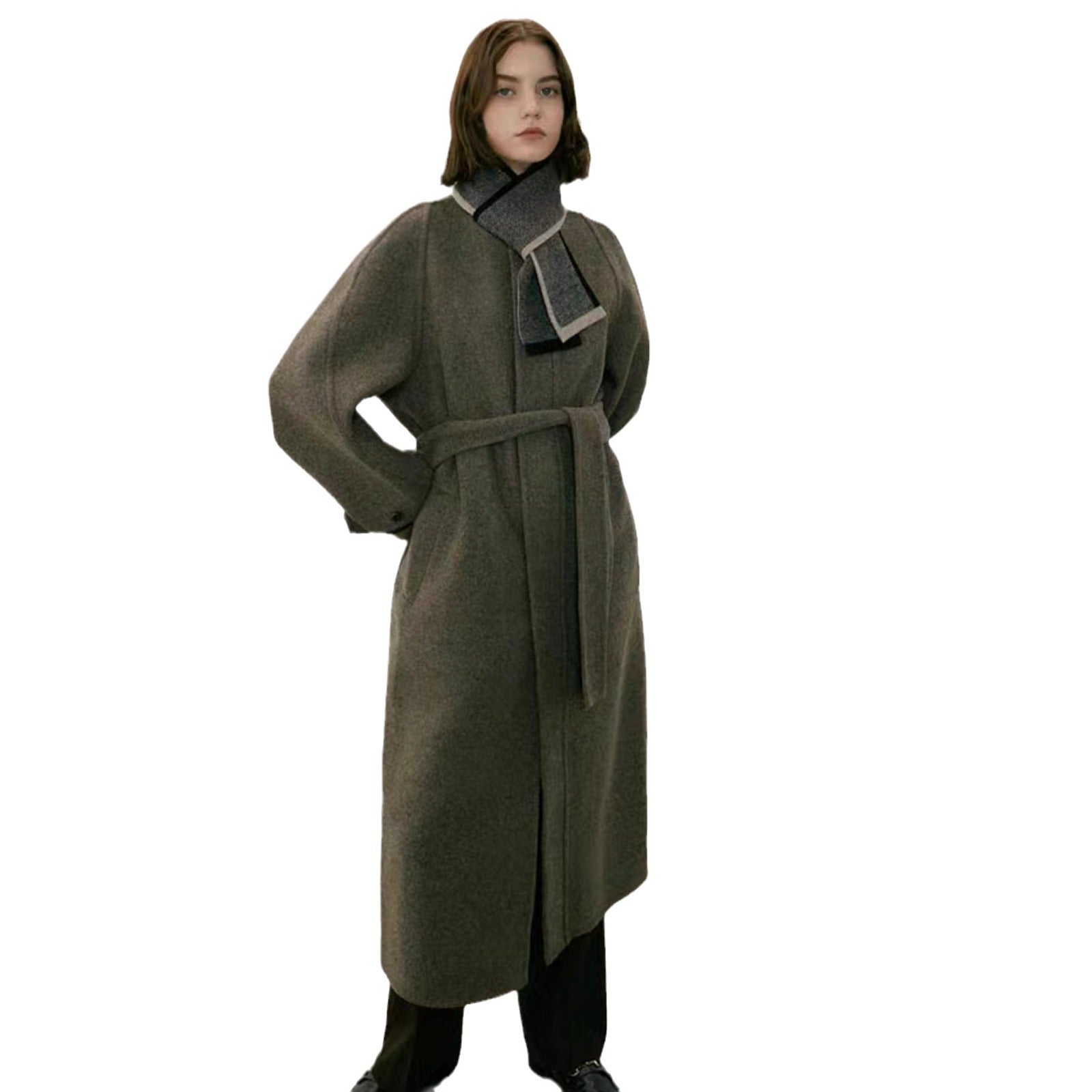 Wholesale Autumn and Winter Soft and Warm Knitted Small Scarf