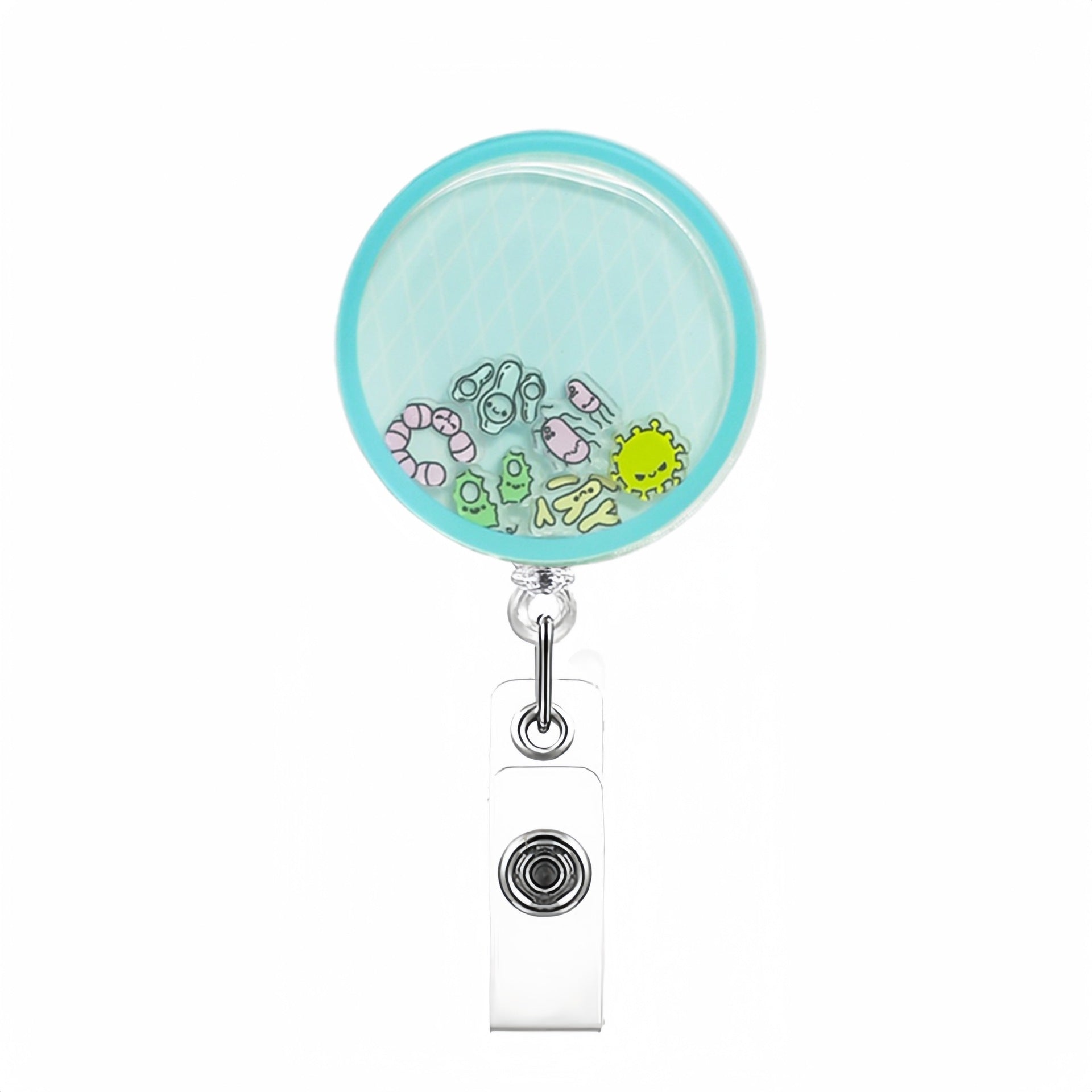 Wholesale Cartoon Shake-Up Easy-Pull Buckle Badge Reels