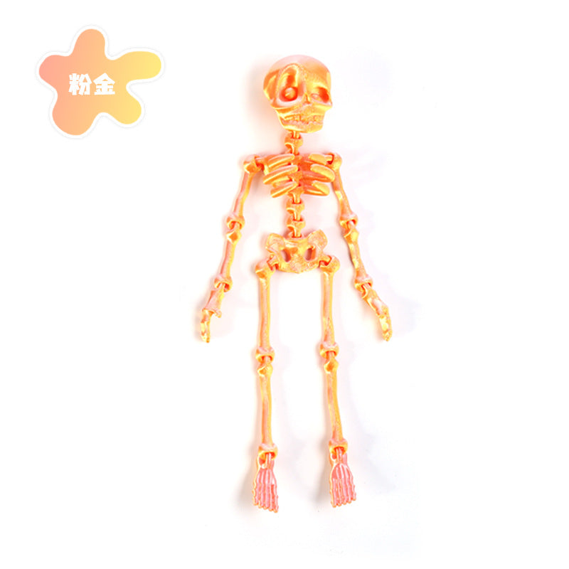 Wholesale  printable skeleton toy with magnetic joints movable
