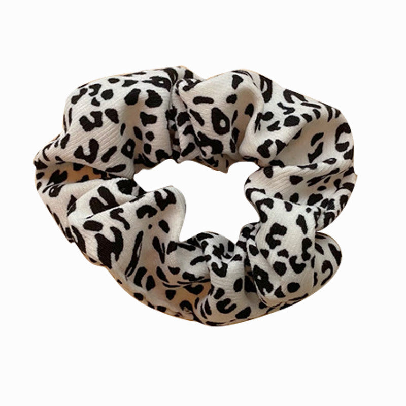 Wholesale Winter Leopard Print Hair Ties