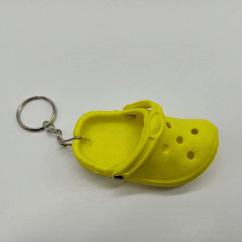 Wholesale Mini Slippers Hole Shoes EVA Keychain