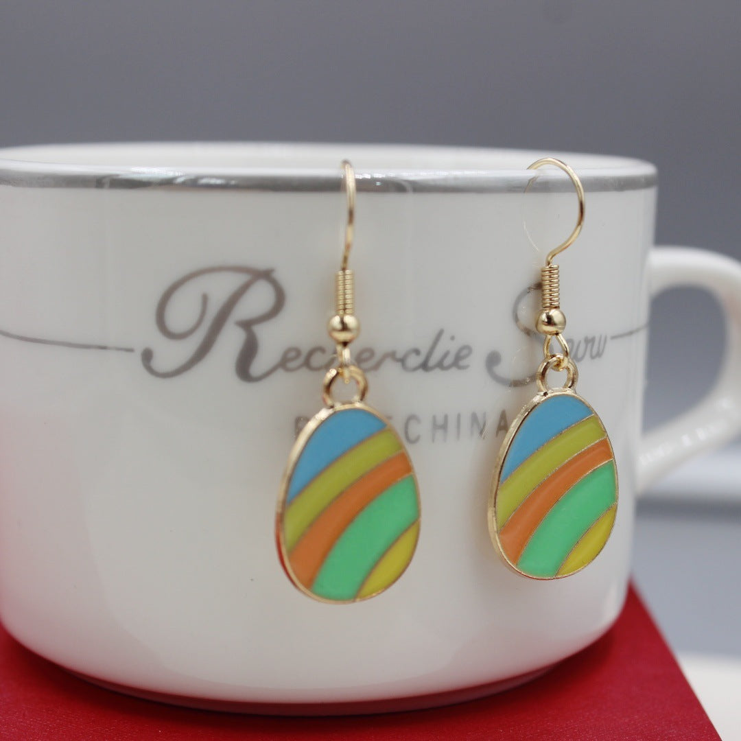 Wholesale Easter Bunny Easter Egg Carrot Earrings