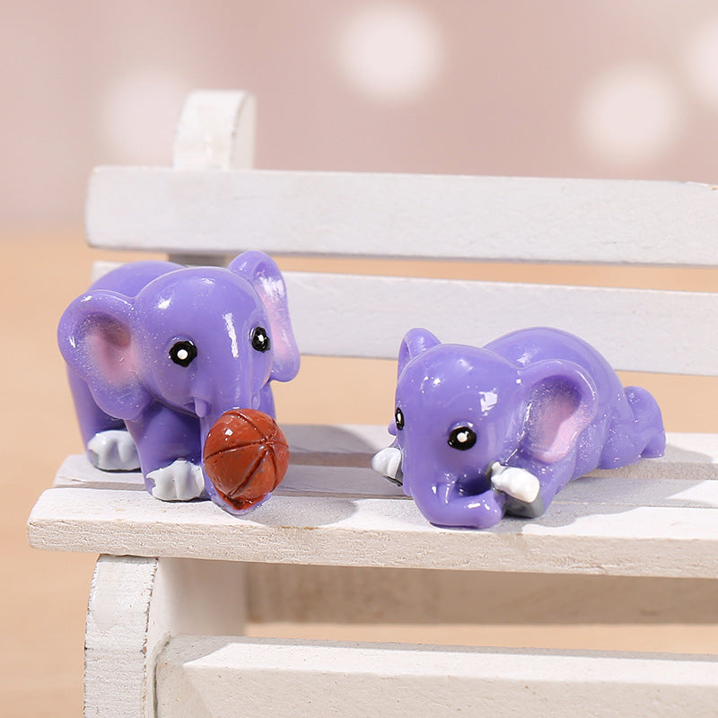 Wholesale of Elephant Resin Ornaments