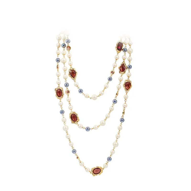 Wholesale Vintage Pearl Alloy Necklaces