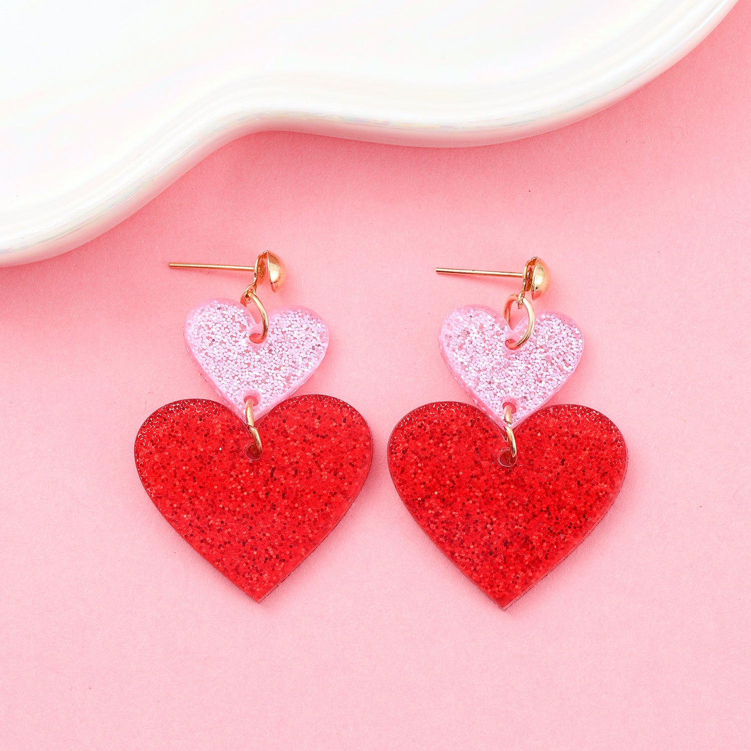 Wholesale Valentine' s Day Love Earrings Design Sense Earrings