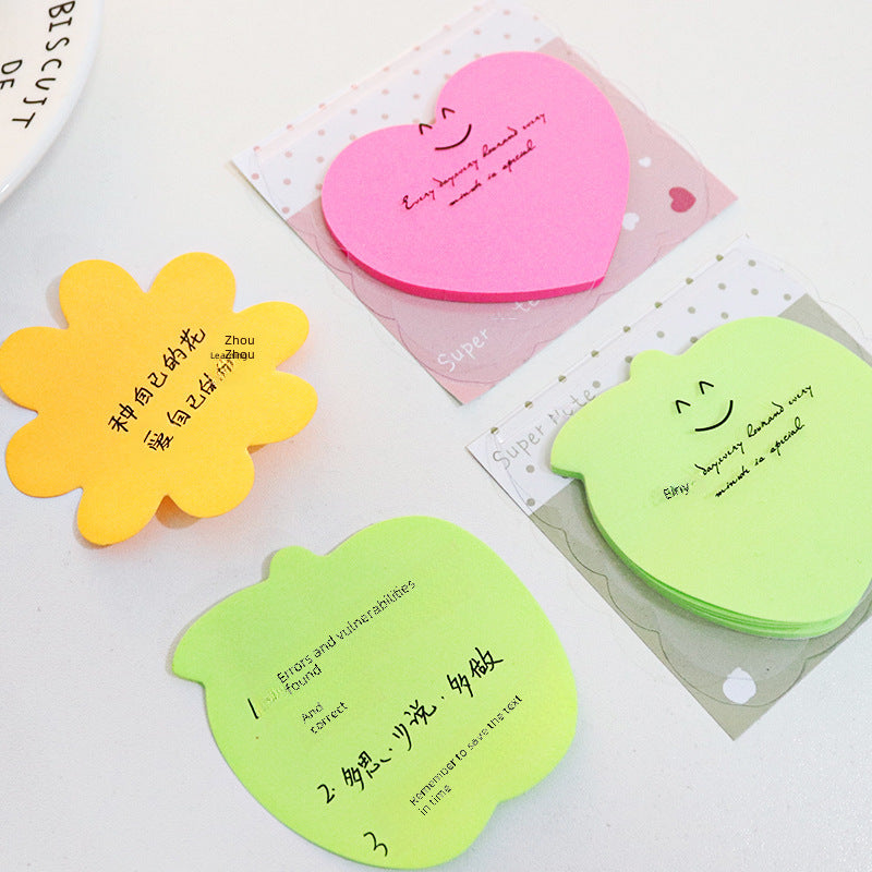 Wholesale Fluorescent cartoon notepad
