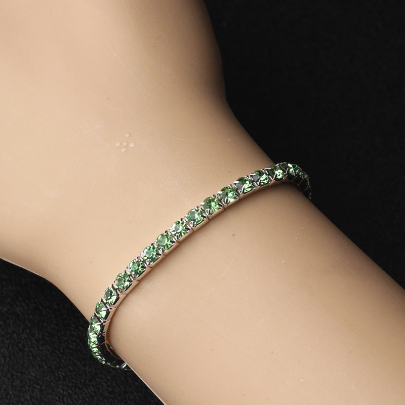 Wholesale Full Diamond Elastic Cord Claw Chain Bracelet