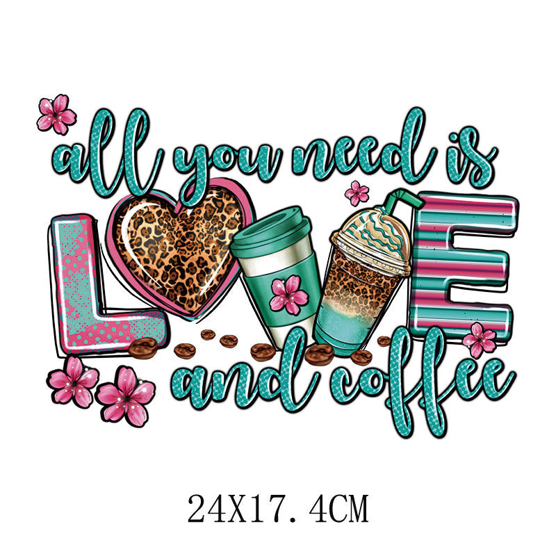 Wholesale Pink Valentine' s Day Heat Transfer   UV DTF Ready to Press Transfers Wraps