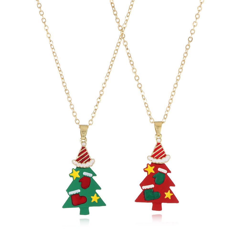 Wholesale Christmas Collection Pendant Alloy Necklace