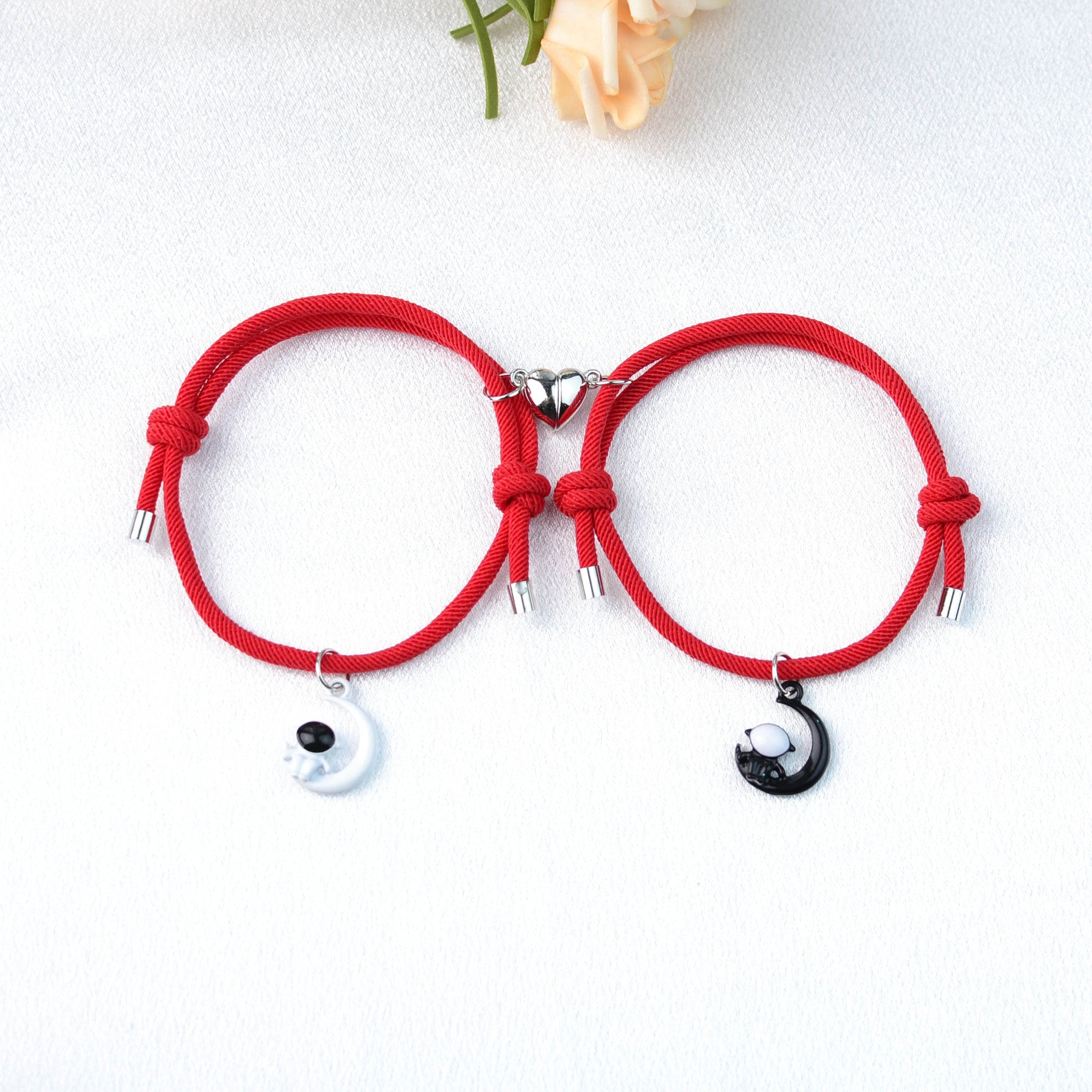 Wholesale Astronaut Magnetic  Bracelet Multi-color Milan Rope Adjustable