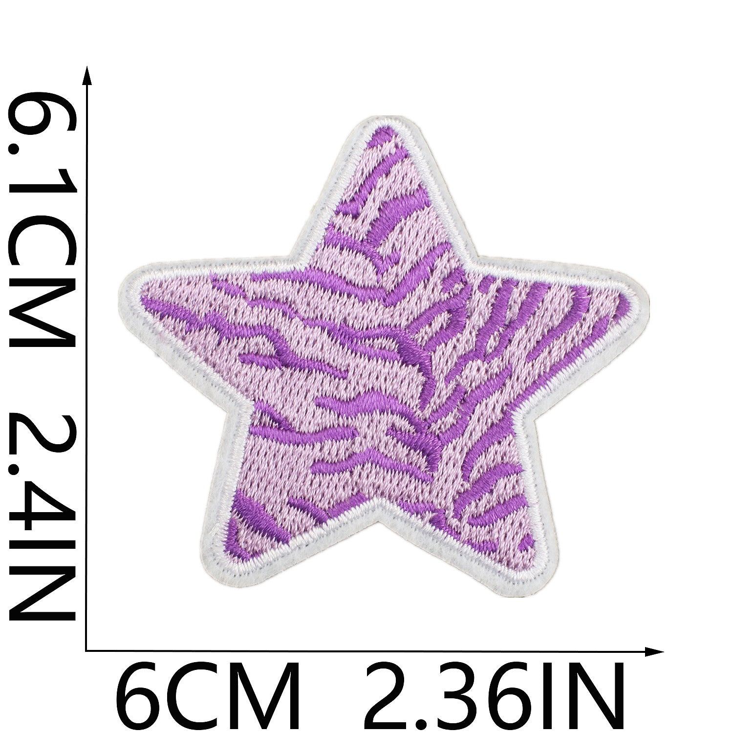 Wholesale Girl's Pink Decorative Embroidered Cloth Sticker