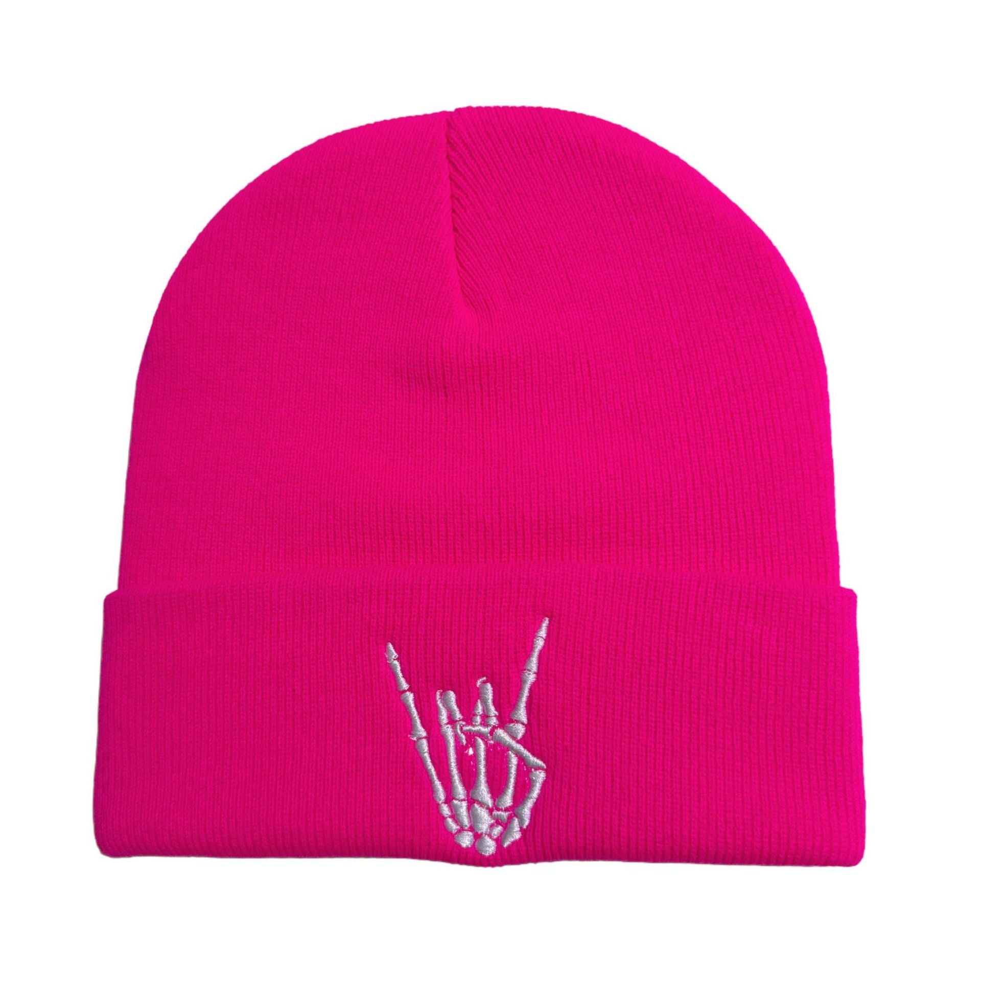 Wholesale  skull finger knitted hat winter warm hat