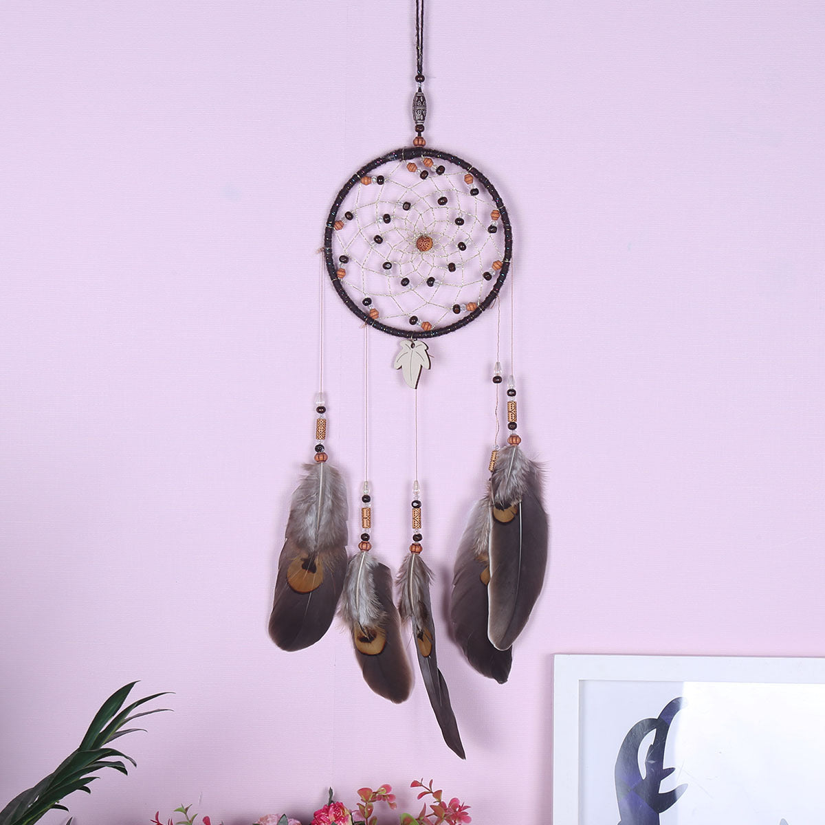 Wholesale Indian Retro Style Colorful Tree of Life Aerial Hanging Dream Catcher