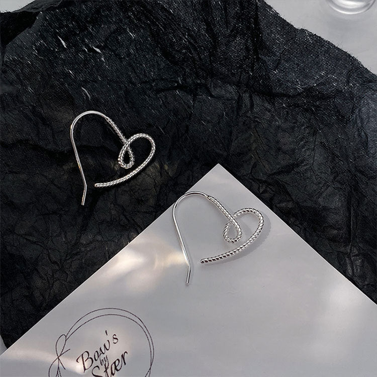 Wholesale 925 Sterling Silver Heart Earrings