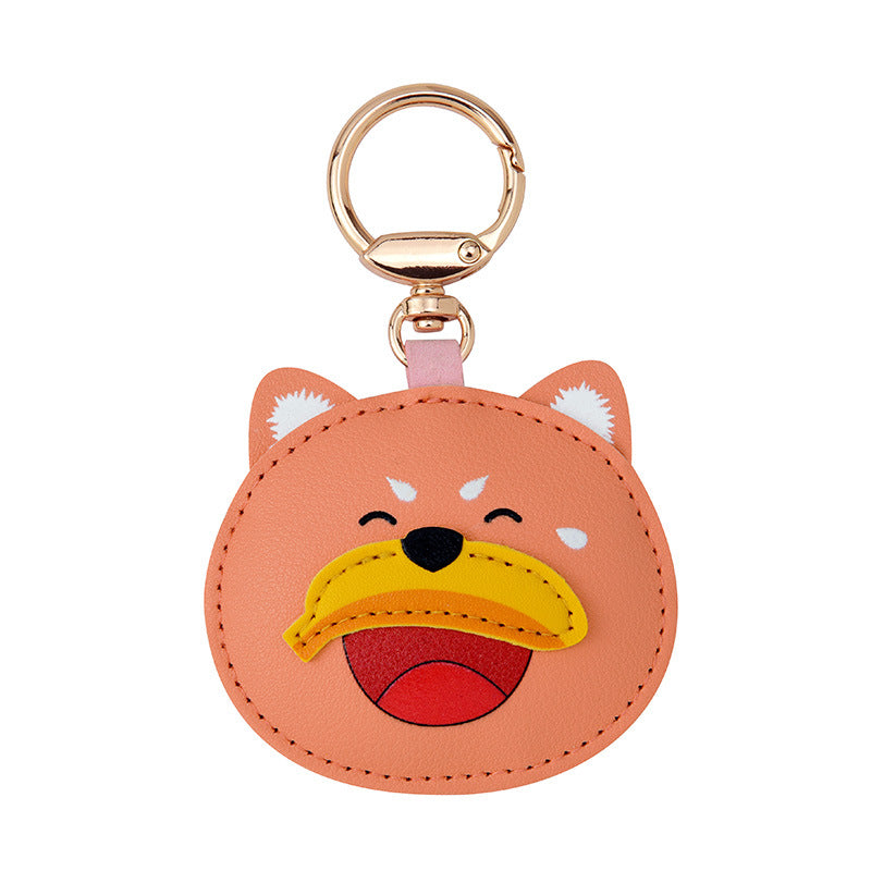 Wholesale PU Fruit and Animal Creative Keychains