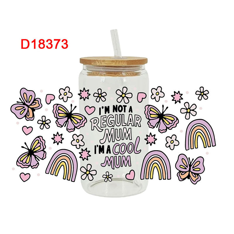 Wholesale UV Transfer Paste Glass Crystal Label Crystal Paste 16OZ UV DTF WRAPS