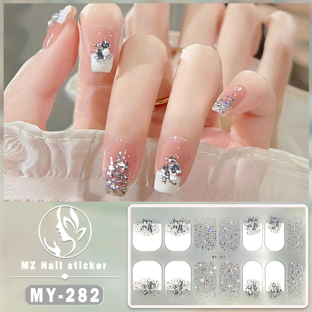 Wholesale MY Butterfly Baking Free Gel 5D Waterproof Diamond Like Nail Polish Stickers