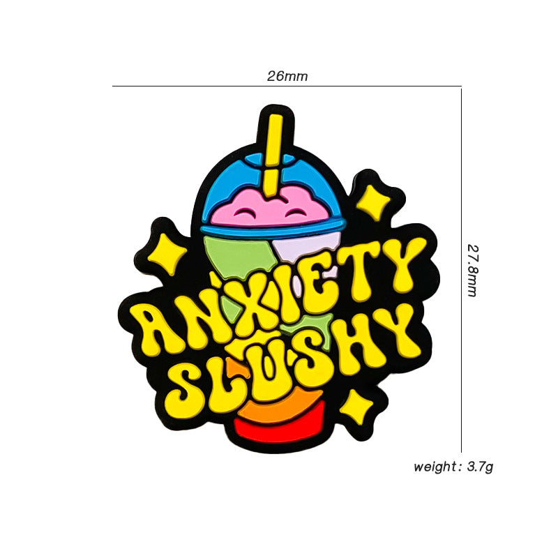 Wholesale 10pcs Milk tea cup cute simulation silicone beads