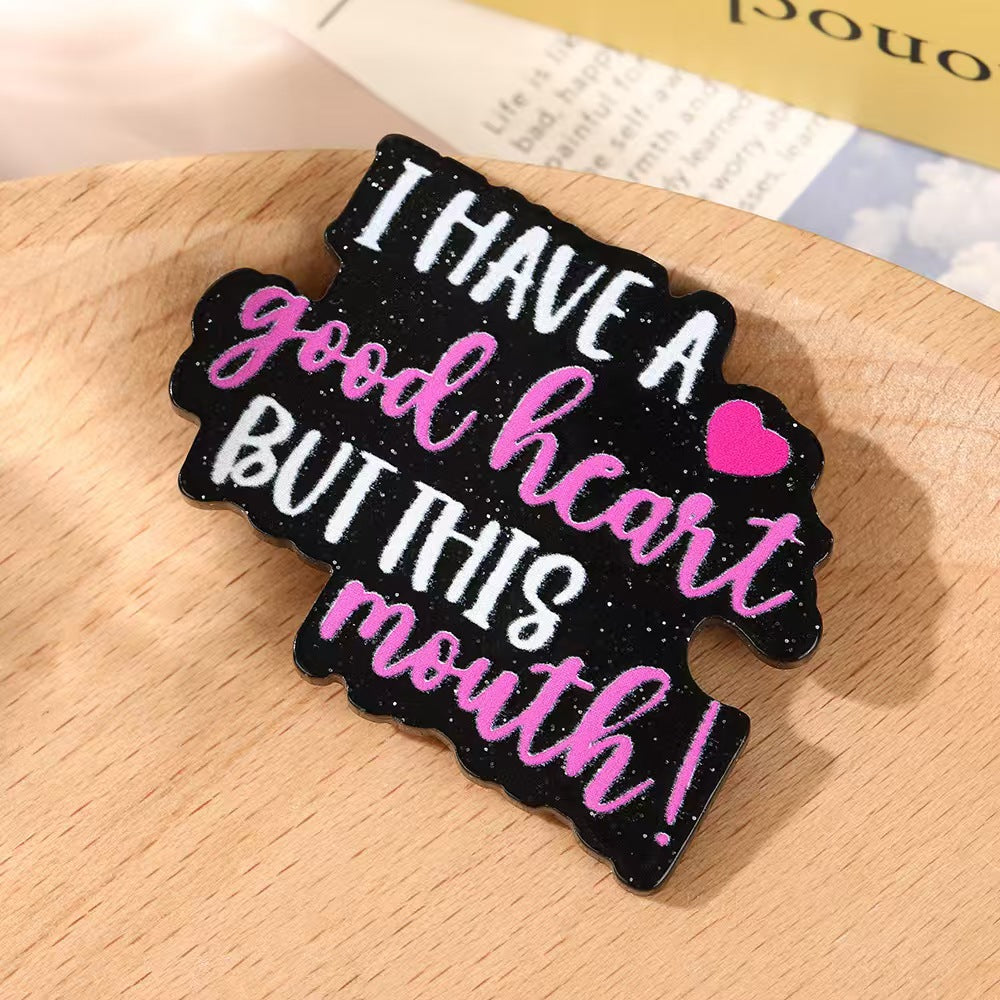 Wholesale 10pcs Alphabet animal cartoon Acrylic Flatback