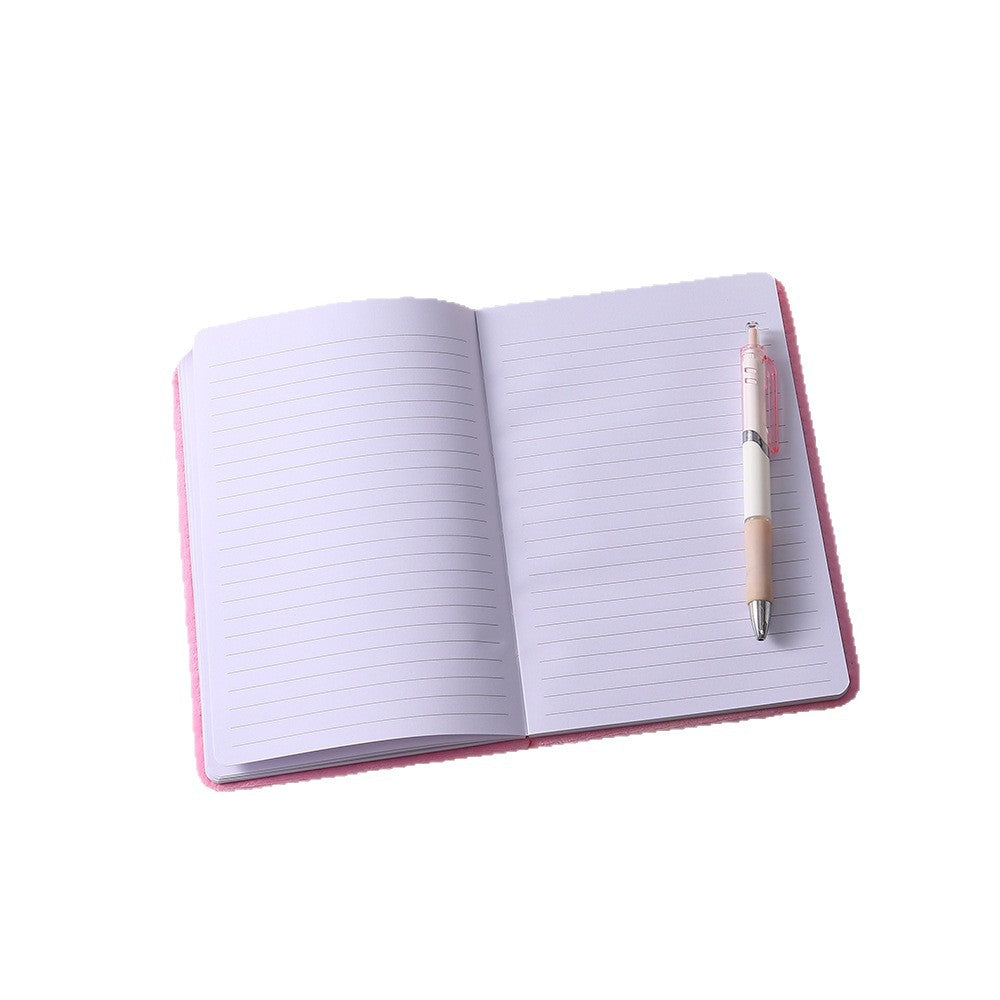 Wholesale Cute plush cartoon notebook