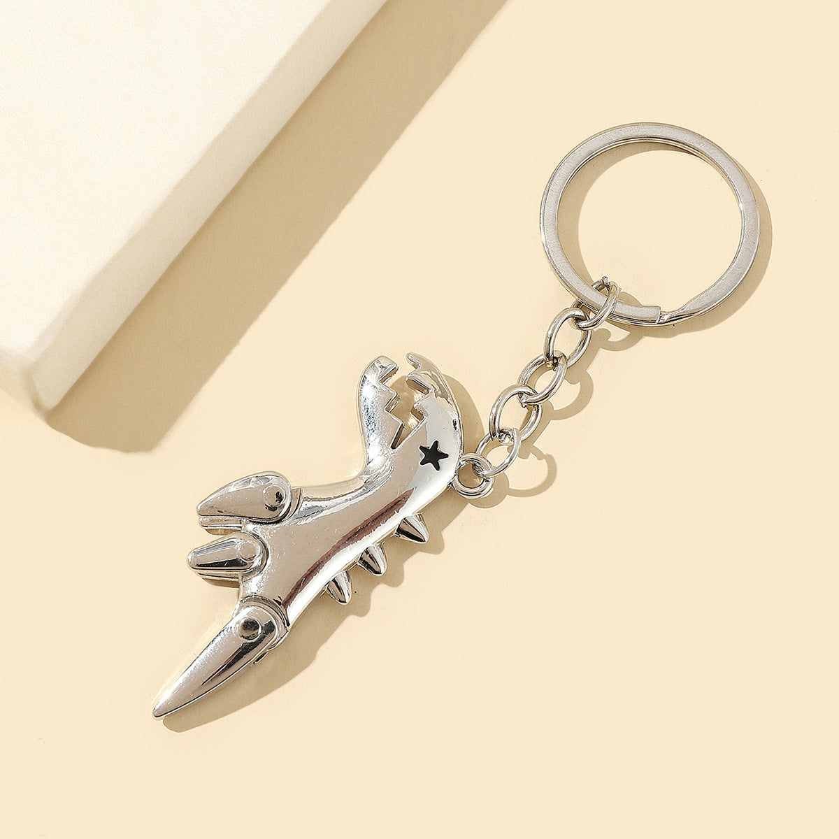Wholesale Alloy Dinosaur Keychain