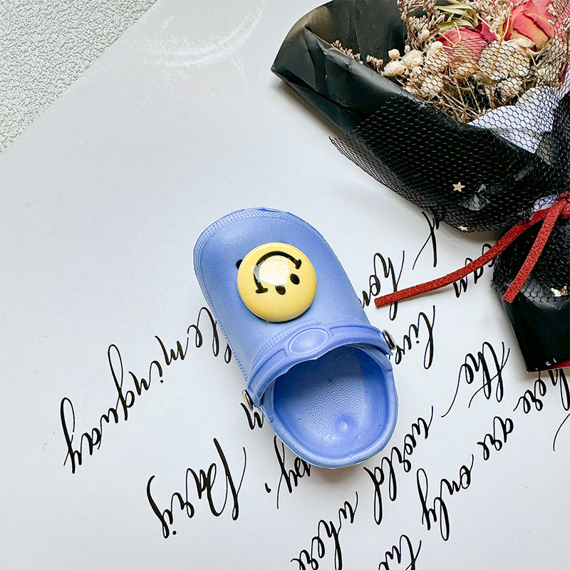 Zapatillas de cara sonrientes al por mayor soporte de airbag de teléfono móvil de plástico