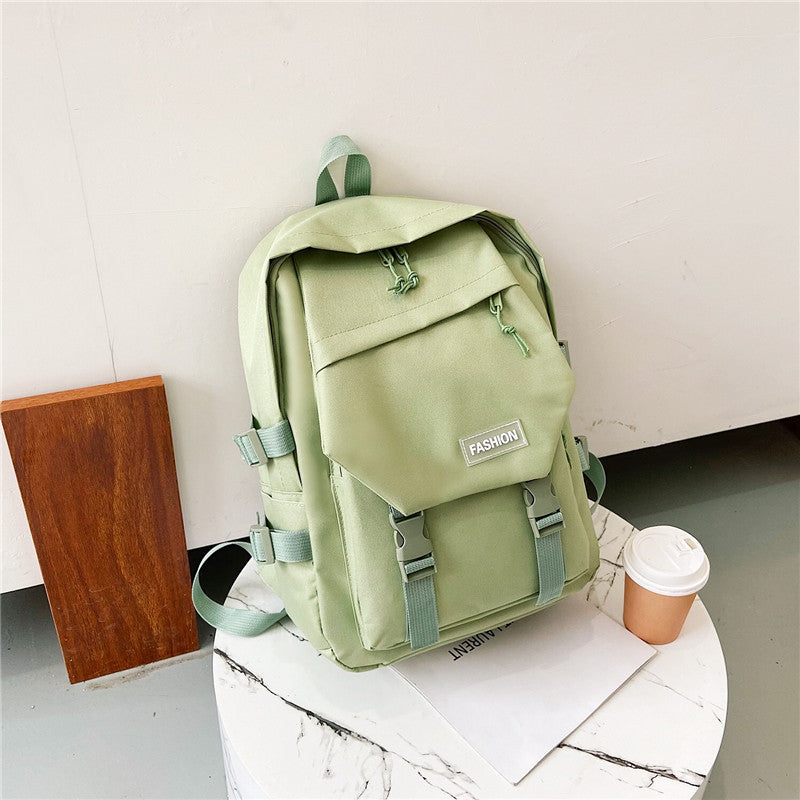 Wholesale Simple Solid Color Oxford Cloth Backpack