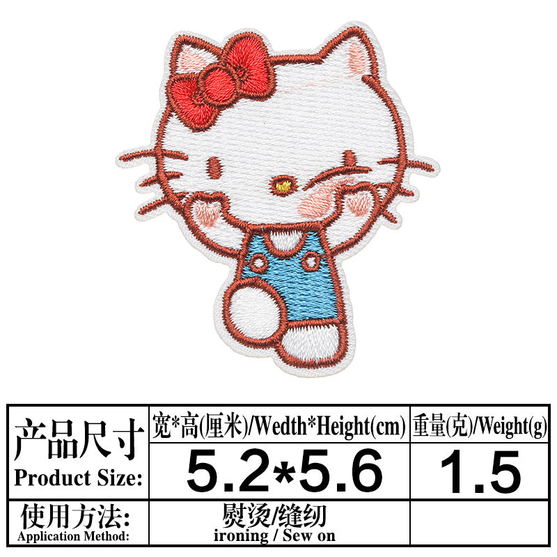 Wholesale cartoon cloth stickers cute DIY patch OLY Exclusive