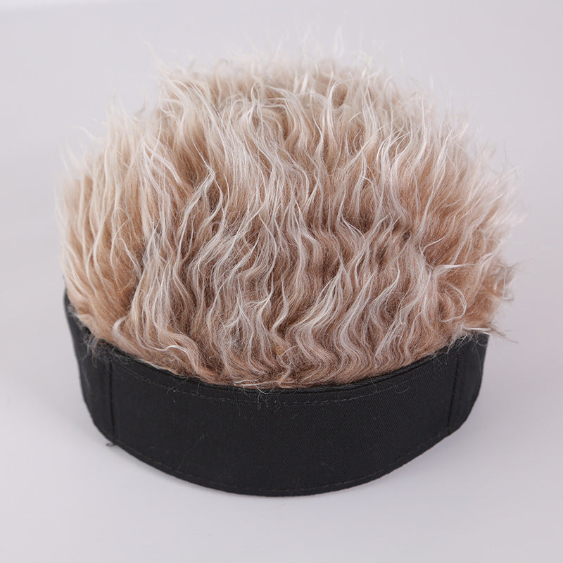 Wholesale Cotton Simulated Wig Baseball Caps