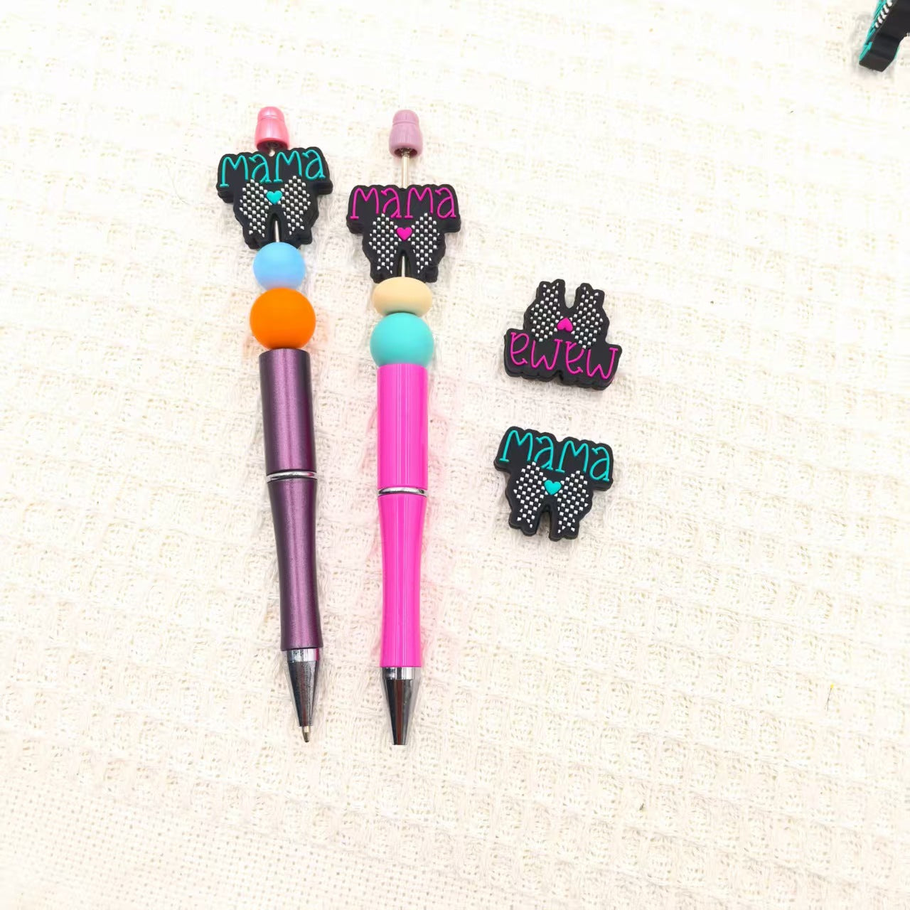 Wholesale 10pcs Silicone beads DYI beads