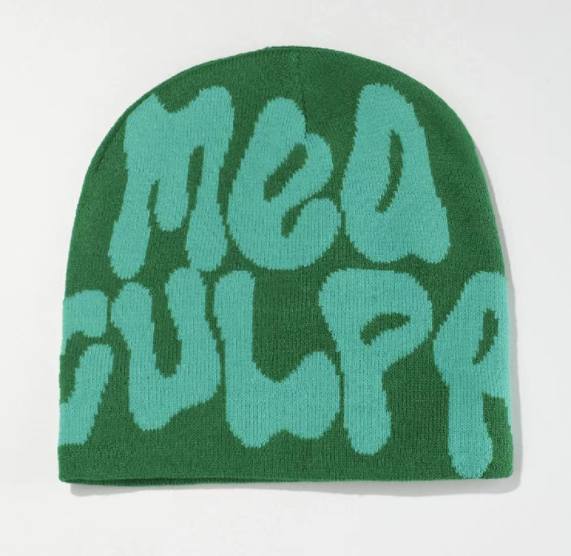 Wholesale Autumn and Winter Alphabet Jacquard Acrylic Beanie