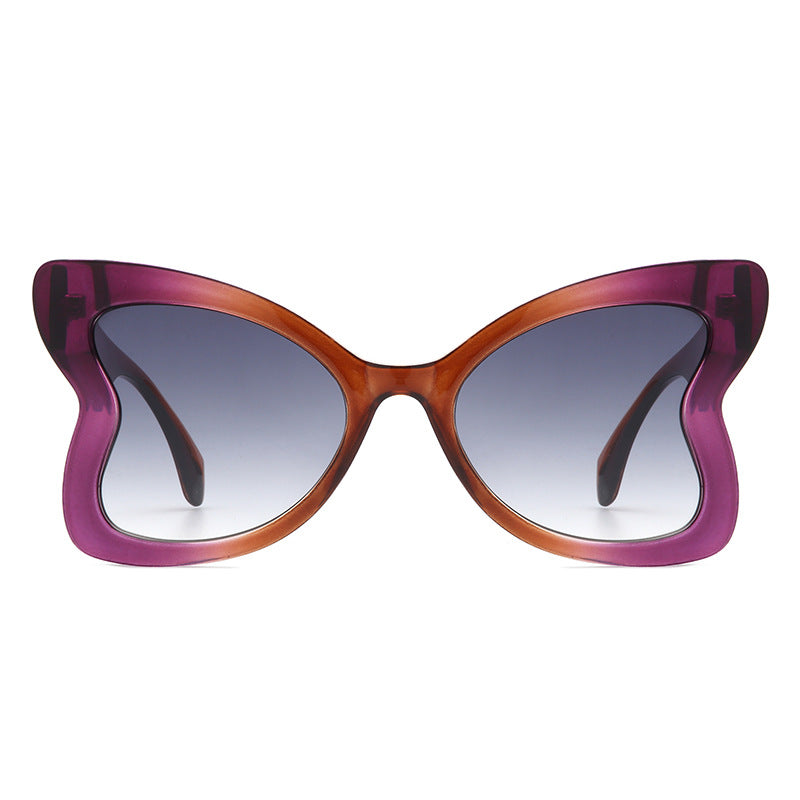 Wholesale Butterfly Shaped PC Sunglasses
