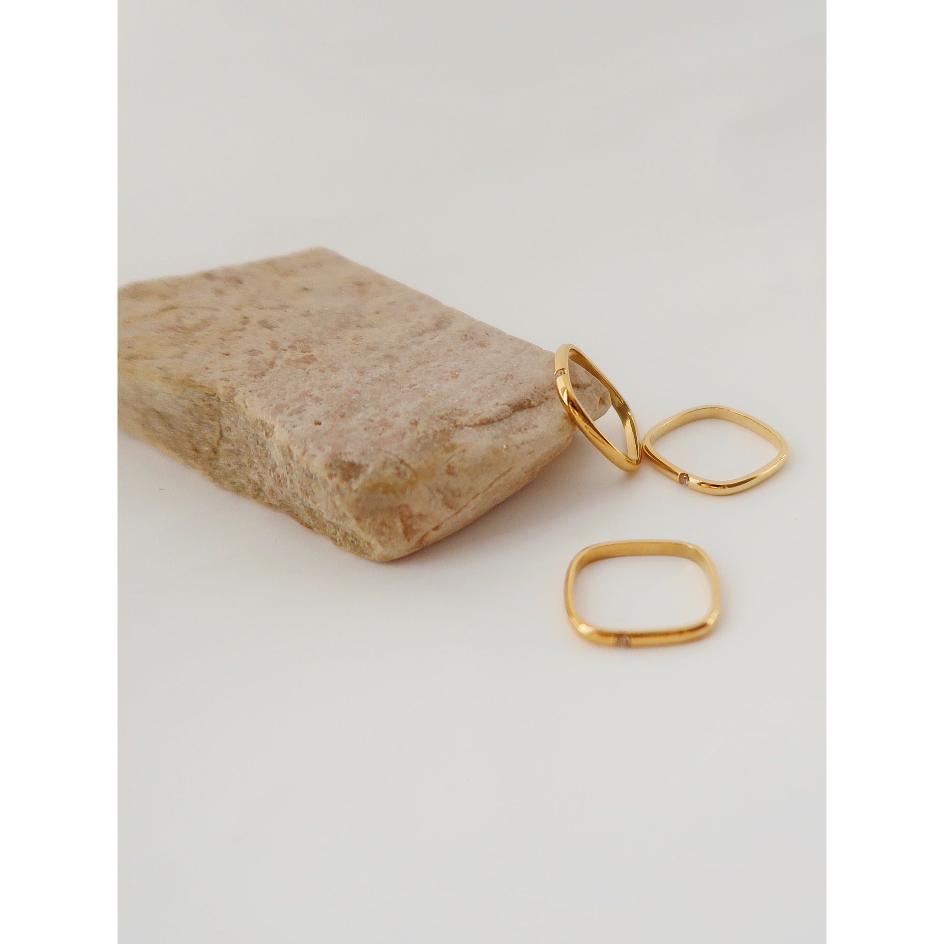 Wholesale Square Titanium Steel Ring