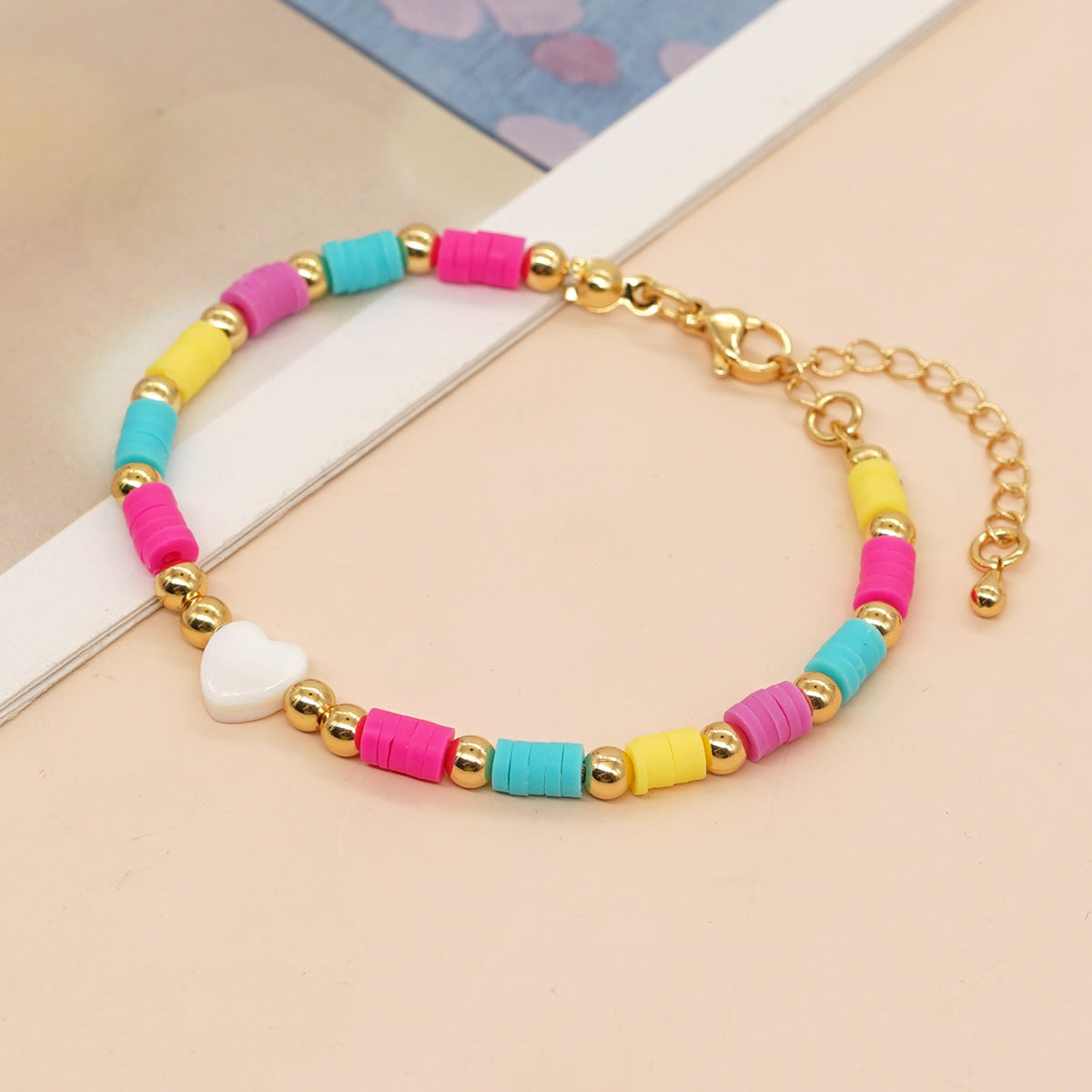 Solicitud de carcasa al por mayor Colorida Pulsera ajustable de cerámica suave