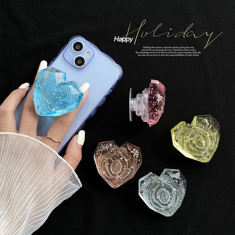 Wholesale Plastic Love 3D Epoxy Mobile Phone Airbag Holder