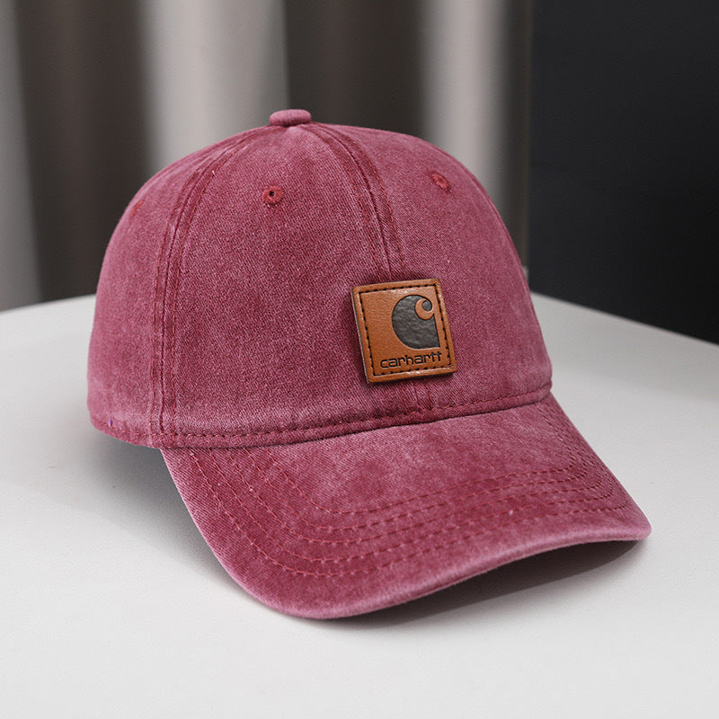 Wholesale Summer sunshade casual workwear washed distressed soft top baseball cap